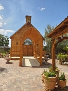 White Peacock Chapel at THE FARM